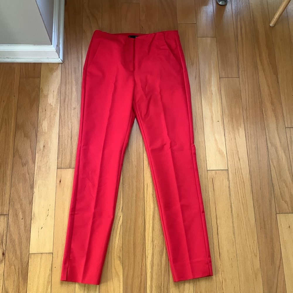 Mango Red Skinny Pants